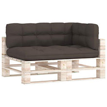 Tidyard Cuscino per Divano Pallet Imbottito 3 pz Grigio Talpa 120 cm,Cuscino Imbottito per Sedia da Giardino Esterno,Cuscino Shienale,Cuscino da Esterno,Cuscino Divano,Cuscino Pallet