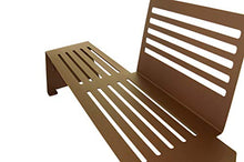 TrackDesign Cut | Panca in Acciaio CorTen, Dimensione L 160 cm P 58 cm H 90 cm