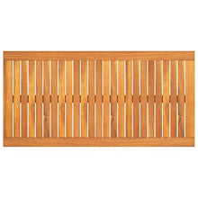 FAMIROSA Tavolino da caffè 100x50x33 cm in Legno Massello di Acacia