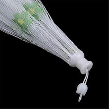 JIUZUI - Copertura per alimenti in rete, pieghevole, per picnic, campeggio, colore: Bianco