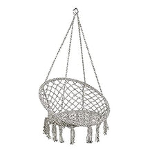 Cotone Corda Hammock Sedia Sedia Appeso Hammock Childs Sedia d'attaccatura oscillante Adulto per dormitorio da Esterno per dormitorio da Camera da Letto