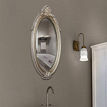 Chenbz Specchio per Il Trucco Vintage, Specchio da Parete da Bagno Specchio da Parete a Muro