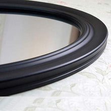 LYP Specchio per Il Trucco Ovale Specchio del Bagno Parete a Specchio Anti-Nebbia Specchio, 54 * 79 CM