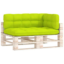 Buyounger Cuscini per Divano Pallet 3 pz Verde Brillante
