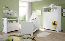 Unknow Cassettiera per Asilo con Piano Contenitore e Contenitore, Legno, Bianco, 96x69x111 cm