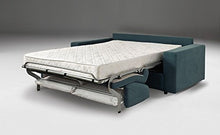 EFFETTO CASA Divano Letto con Materasso Super Comodo h. 18 cm. Ampia Scelta Forma, Dimensioni e Tessuti