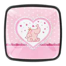 Elefante rosa 4 PCS Pomelli per Porta, Pomolo per Mobile, Pomelli per Mobili con Viti, Maniglia per Armadietto, Pomelli per Porta, Pomelli per Cassetti per Porta, Armadio, Cassetto e Credenza