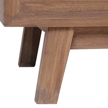 vidaXL Credenza 100x30x68 cm in Legno Massello di Teak