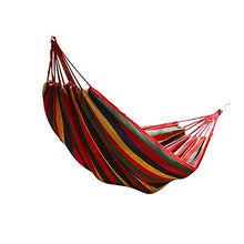 KoelrMsd Ice Mesh Hammock Altalena singola antiaderente a strisce rosse 280 * 80 con custodia in corda Aa da esterno antiribaltamento