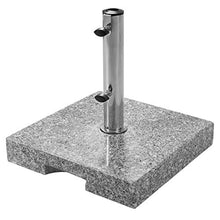Doppler SL-AZ Granit-Sonnenschirmständer 25kg Supporto per ombrellone, Grigio