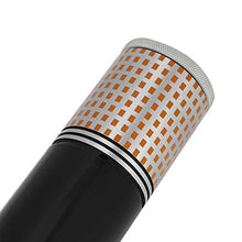 Scatola per sigari Tubi per sigari Accessori per sigari Portasigari Lega di zinco per conservare 3 sigari(black)