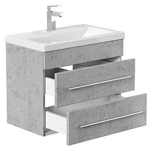 Mobile bagno Mars 600 SlimLine grigio cemento