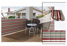 Vana Deutschland Vento protezione Premium balcone tessuto qualità visione balcone tenda tessuto 90 x 300 cm/90 x 500 cm spd036