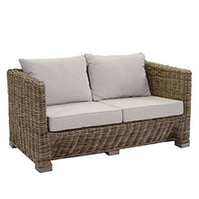 Vacchetti S.p.A Salotto Manila Rattan con Cuscini Set 4 Pezzi