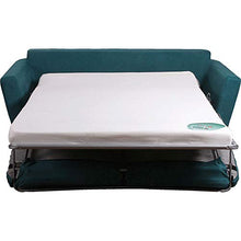 Meubletmoi - Divano 3 posti convertibile in tessuto verde e blu, design scandinavo Moss 4169