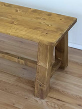 total wood 2012 Panchina in Legno Abete 150x38.5x45 cm impregnata Noce Scuro