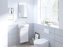Homexperts Shine Set da Bagno, Melammina, Light Ateiler Beton, 41 x 128 x 25 cm (BxHxT)