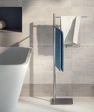 Gedy Trilly portasciugamani da Pavimento, Acciaio Inox, Cromo, 14 x 34 x 83.3 cm