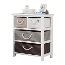 ZhuFengshop Comodino Comodino con Cassetto Comodino Laterale da Tavolo Mini Camera da Letto Comodino Side Table