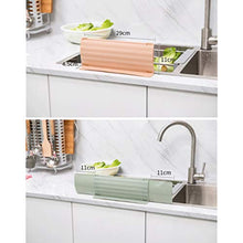 UPKOCH Cucina paraspruzzi antiriflesso per Piscina a Scomparsa paraspruzzi per Piscina Antiscivolo per Piscina Trasparente paraspruzzi per lavello da Cucina (Rosa)