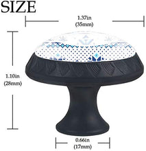 Modello di cervi folk di Natale Pomelli per Porta Set di 4 Pomelli per Mobili Manopole per Cassetti Cucina Armadio Vetro