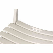 Ipae 9693650 Sedia Birreria, Resina, Bianco