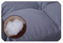 Pure Color Pigro Divano Cushions56cm (Colore : Black+White, Dimensioni : 56cm)