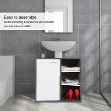 Cocoarm Mobile da Bagno Mobile sottolavello Mobile lavabo Mobile lavabo da Bagno Mobile sottolavello Organizer per riporre Gli Oggetti sotto Il lavello per Il Bagno