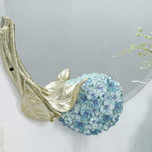 Z-LIANG Bagno Europea Specchio Hydrangea Bagno della Parete di Modo Specchio Specchio da Toilette