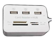 SaySure - Memory Card Reader M2 SD MMC MS Micro SD 3 Ports USB 2.0