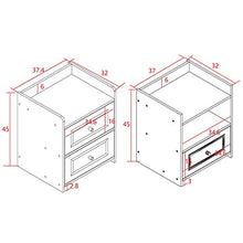 Comodino Comodino Moderno for Camera da Letto con Cassetti Moderni Arredamento Moderno (Color : White, Size : Two Drawers)