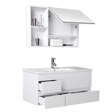 Jet-Line - Set da bagno Appenzell con armadietto, bagno e accessori da bagno