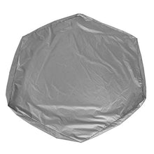 Resistente copertura per sandbox, tettuccio per sandbox permeabile all'aria, resistente alla neve antistrappo resistente all'usura(gray, 140 * 110 * 20cm)