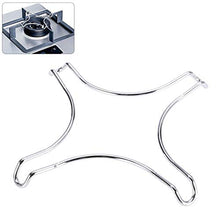 JIFeng - Supporto a forma di stella, in acciaio inox, per pentole a pressione, stella ordinaria, 19 x 19 cm