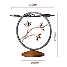 FAGavin Firm Glass Red Wine Glass Holder Bracket Iron Art Home Decoration Ornament