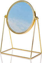 Dawoo Specchio Da Toeletta Dorato Per Specchiera Per Il Salone Di Bellezza Della Camera Da Letto