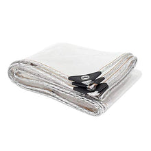 GJSN Outdoor Multiuso Incatramata Telone Chiaro Tarp Trasparente con Occhielli per/Outdoor, Multi-Purpose Waterproof Cloth Isolamento Di Plastica Coperto,2Mx4M