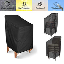 Guangcailun Coperchio di protezione Lounge impermeabile Patio copertura della sedia da giardino Mobili da giardino impilabile