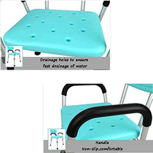 Bath Chair Ispessito Lega di Alluminio da Bagno Sedia for Donne Incinte Antiscivolo Bagno Sedia Sgabello Bagno Doccia Sicurezza