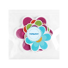 TOPBATHY 10pcs Adesivi Antiscivolo per Bagno Adesivi Colorati per autoadesivi di Sicurezza per autoadesivi per Pavimenti Doccia