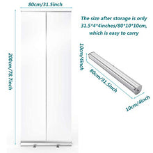 WLHER Striscione a Rullo Trasparente per starnuti da Pavimento, Protezione da starnuti, Protezione Contro germi, Schermo Trasparente 800 mm x 2000 mm