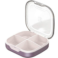 DOITOOL Contenitore per pillole da viaggio, 1 pezzo, contenitore per pillole, organizer per medicine, mini scatola