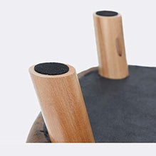 Mobili per la casa e Giardino Simpatico Pouf Imbottito, Pouf ottomano Imbottito per Bambini Gomma Pelle Scamosciata Pouf Pouf Sgabello poggiapiedi Ottomani da Cucina (Colore : A)