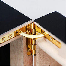 Caishuirong Cigar Box di stoccaggio Cedar Cigar 3 Strati di Legno Solido Idratante Cigar Box umidificazione Perfetto da Usare in Ufficio e Camera da Letto (Color : Black, Size : 24x25x24cm)