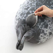 Ndegdgswg - Cuscino con sigillo "Angry Blob", 3D, motivo: leone marino, 40 cm