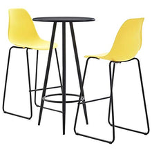 E E-NICES Set da Bar 3 pz in Plastica Giallo