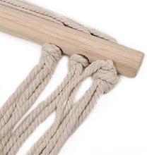 FDSZ Sedia a Sospensione in Tela di Cotone, Tela a Righe a Colori Portatile con Spugna e Pedale Sedia a Sospensione Spugna, Sedia all'aperto per Interni ed Esterni