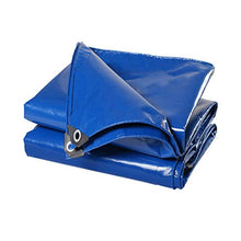 ZX Telone Protetto UV E Impermeabile，Include Occhielli,Spessore 0.45mm,550grammi/mq (Colore : Blu, Dimensioni : 2x1.5m)