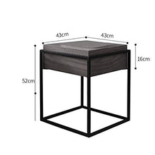 Comodino JT- a base di legno pannello comodino forma semplice e durevole e pratico. durevole (colore A)