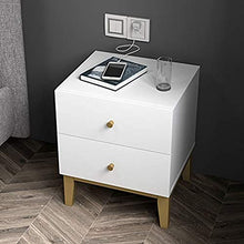 SLL- Comodino Governo del cassetto con Forte Portata for Camera da Letto, Studio, ECC
